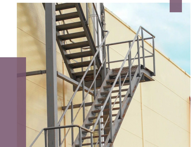 Пожарные лестницы в Дубне от 12251 руб. — монтаж и продажа | ПРОЛЁТ-Дбн