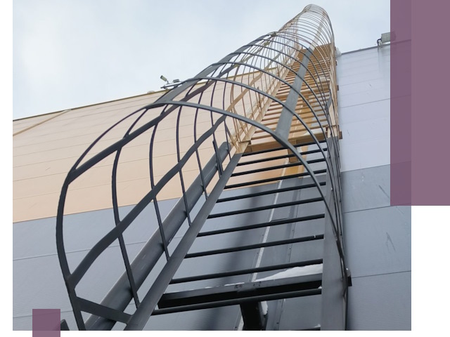 Изготовление и монтаж пожарных лестниц в Дубне профессионально