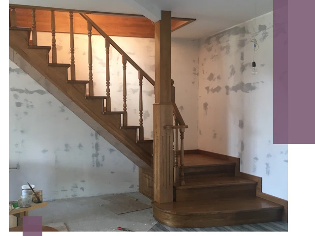 Ремонт деревянных лестниц в Дубне: быстро и качественно