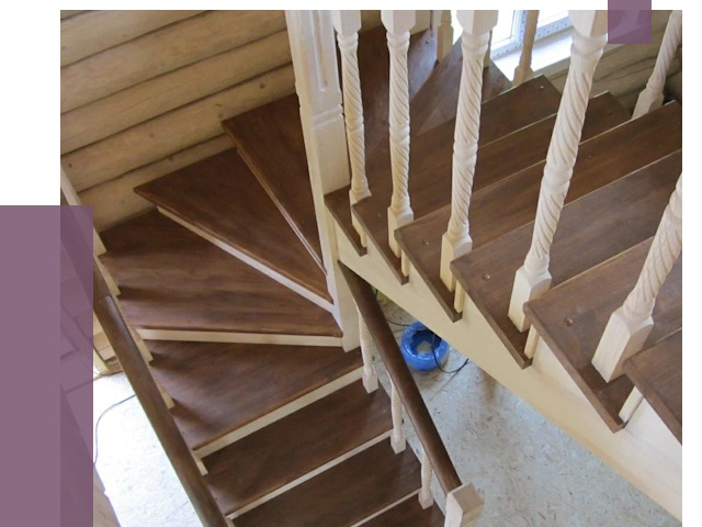 Реставрация деревянных лестниц в Дубне от 4288 руб.