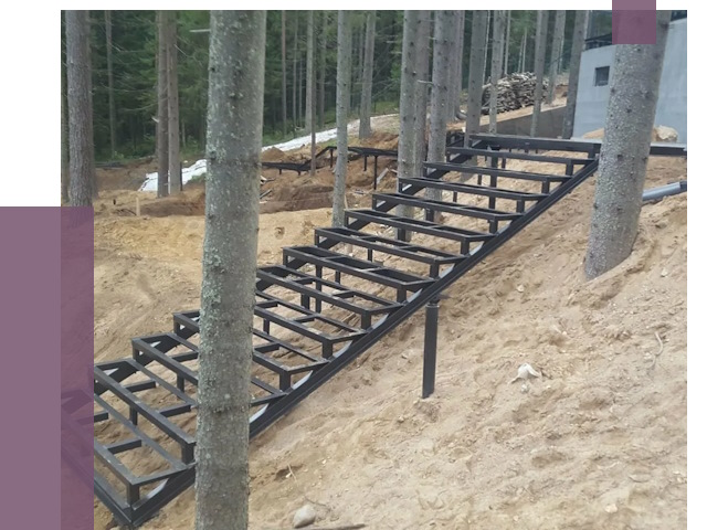 Монтаж металлических лестниц в Дубне от 13527 руб. 