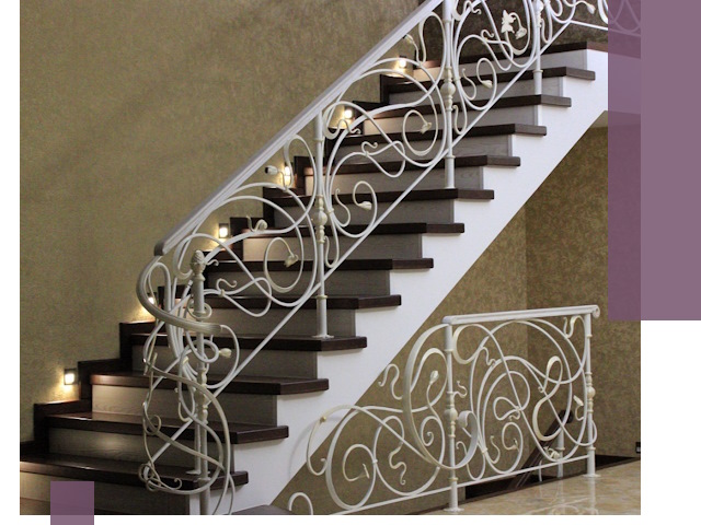 Кованые лестницы под ключ в Дубне — изготовление и монтаж