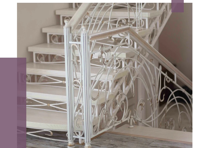 Изготовление кованых лестниц на заказ в Дубне от 86777 руб. | ПРОЛЁТ-Дбн