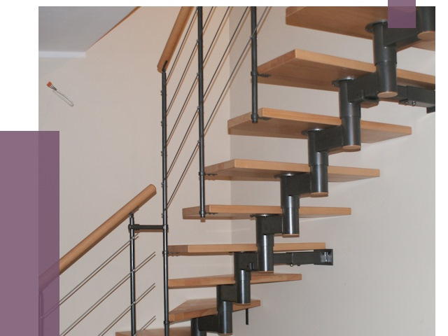 Изготовление модульных лестниц в Дубне от 11485 руб. 