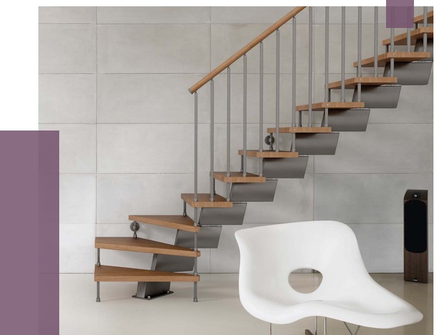 Монтаж модульных лестниц в Дубне от 6330 руб. 