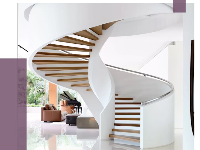 Винтовые лестницы в Дубне под ключ от 48493 руб. | ПРОЛЁТ-Дбн