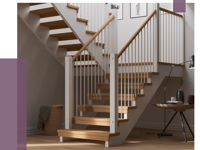 Маршевые лестницы в Дубне от 38029 руб. — монтаж | ПРОЛЁТ-Дбн