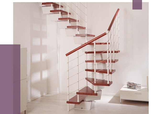 Изготовление лестниц на больцах в Дубне от 9699 руб. | ПРОЛЁТ-Дбн