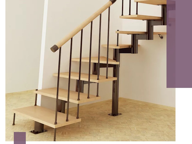 Монтаж лестниц на больцах в Дубне — быстро и надежно