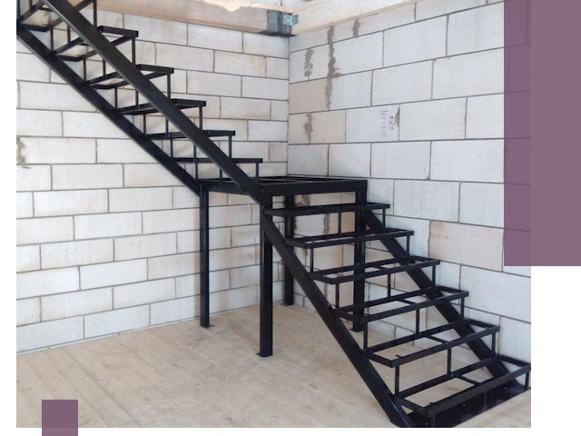 Лестницы на металлокаркасе под ключ в Дубне — изготовление и монтаж