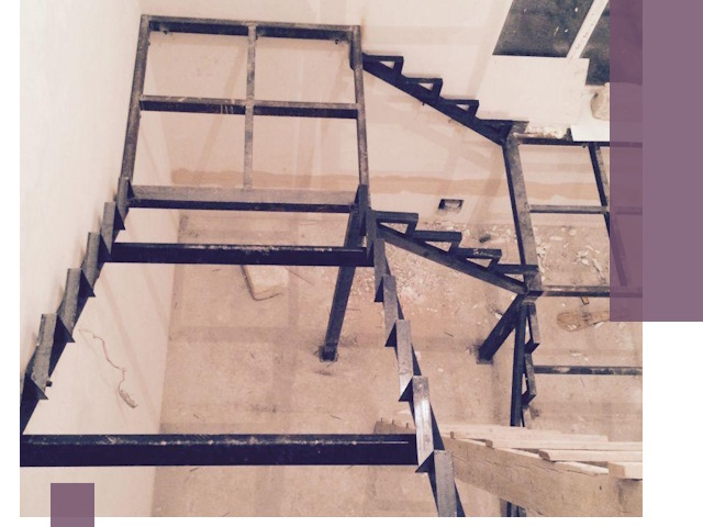 Монтаж лестниц на металлокаркасе в Дубне быстро и качественно