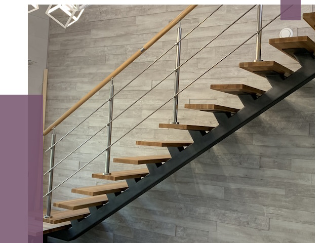 Изготовление лестниц на монокосоуре в Дубне от 76057 руб. 