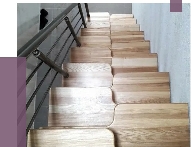 Лестницы гусиный шаг в Дубне от 13016 руб. под ключ | ПРОЛЁТ-Дбн