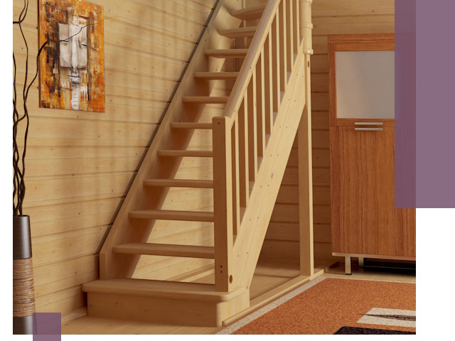 Лестницы эконом класса под ключ в Дубне — недорого и быстро