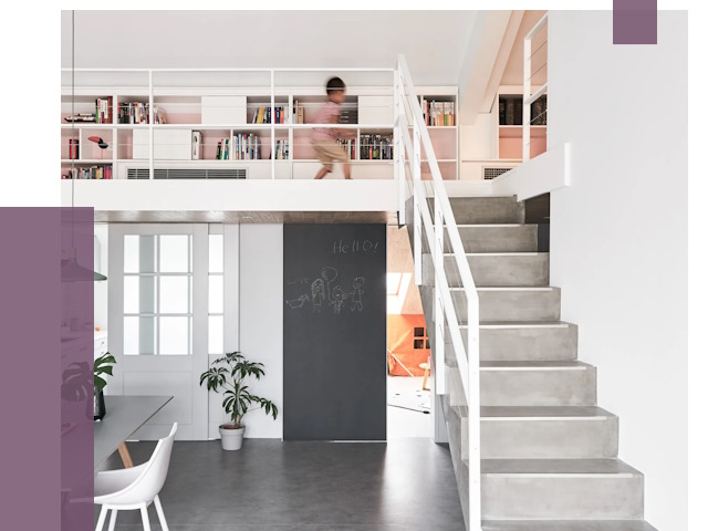 Лестницы для двухуровневой квартиры в Дубне от 176105 руб. | ПРОЛЁТ-Дбн