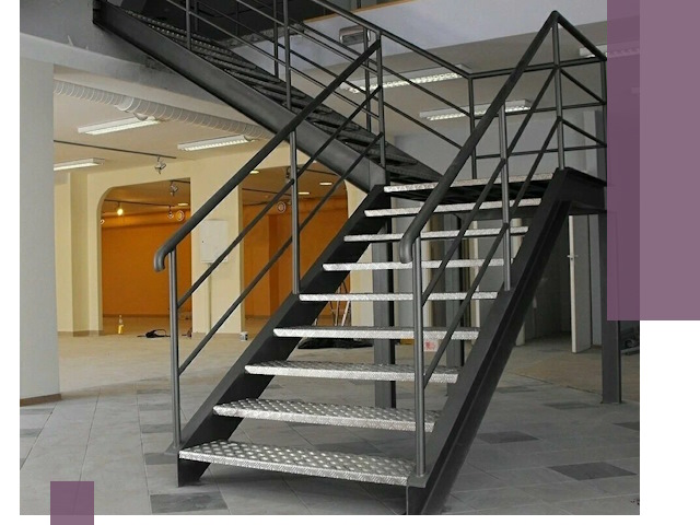 Лестницы для офиса в Дубне: изготовление, монтаж, демонтаж