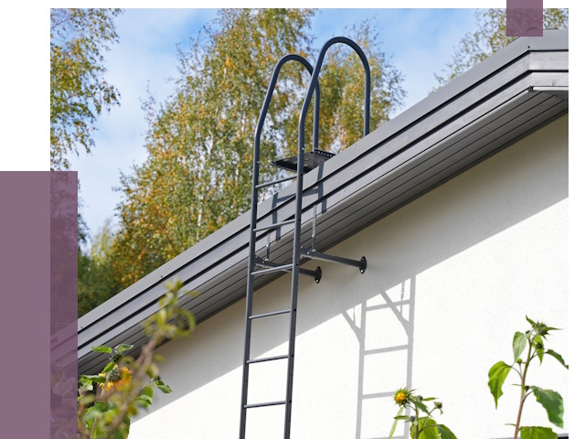 Лестницы на крышу в Дубне от 19091 руб. — монтаж и монтаж ПРОЛЁТ-Дбн