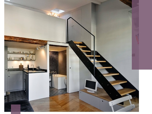 Лестницы на антресоль под ключ в Дубне — изготовление и монтаж