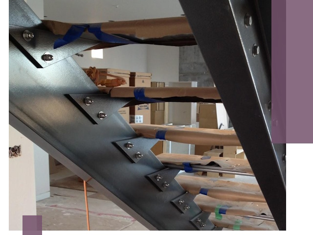 Усиление лестничных конструкций и усиление опор в Дубне