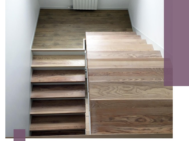 Тонировка лестниц в Дубне: качественно и долговечно