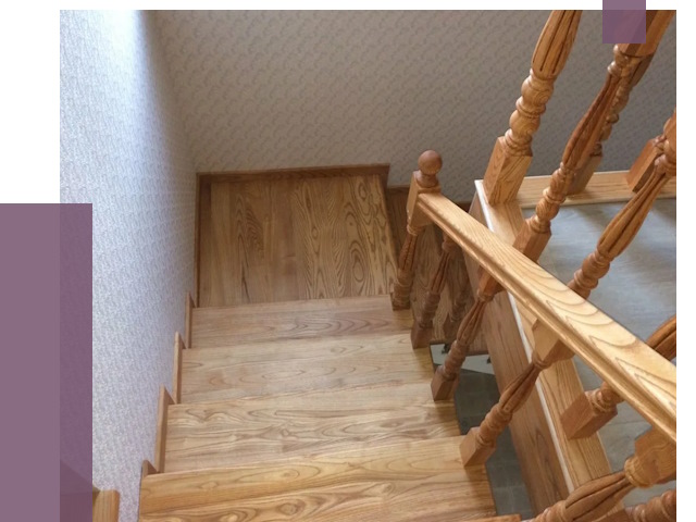 Сосновые лестницы в Дубне под ключ от 8065 руб.  | ПРОЛЁТ-Дбн