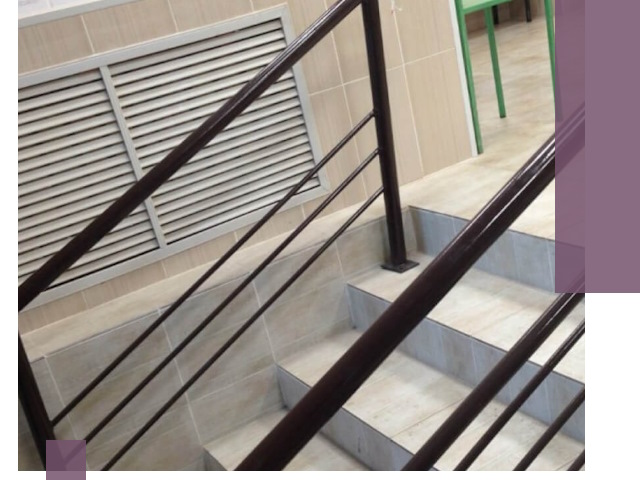 Изготовление перил из металла под ключ в Дубне