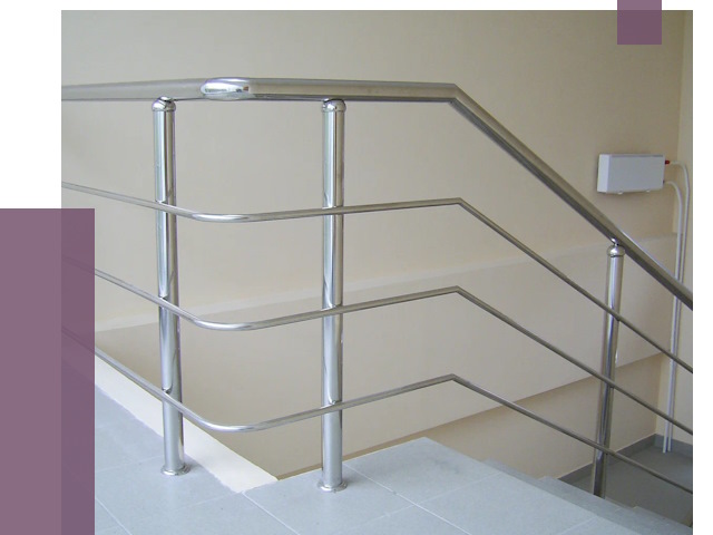 Алюминиевые перила в Дубне от 6330 руб. под ключ | ПРОЛЁТ-Дбн