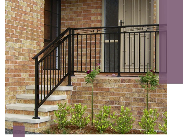 Уличные перила из металла под ключ в Дубне