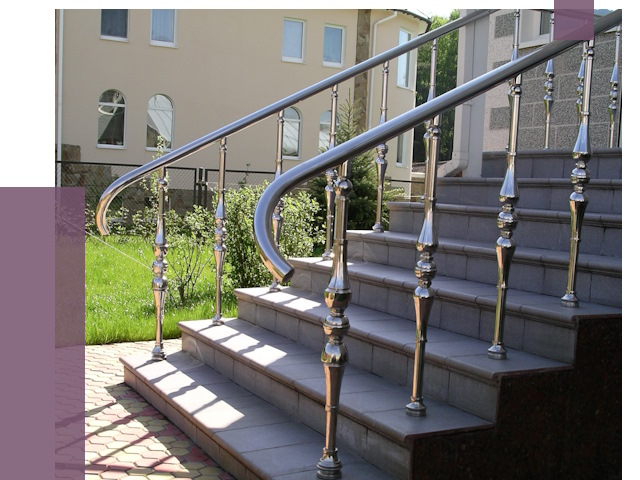 Перила для крыльца в Дубне от 10719 руб. — монтаж ПРОЛЁТ-Дбн