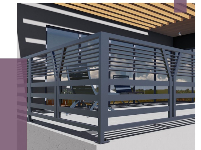 Изготовление балконных ограждений в Дубне от 10719 руб. | ПРОЛЁТ-Дбн