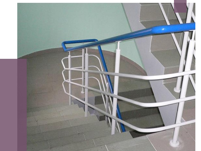 Перила в подъезде в Дубне — установка и замена от 7402 руб. | ПРОЛЁТ-Дбн