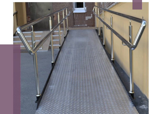 Пандусы в Дубне от 12251 руб. — установка для инвалидов | ПРОЛЁТ-Дбн