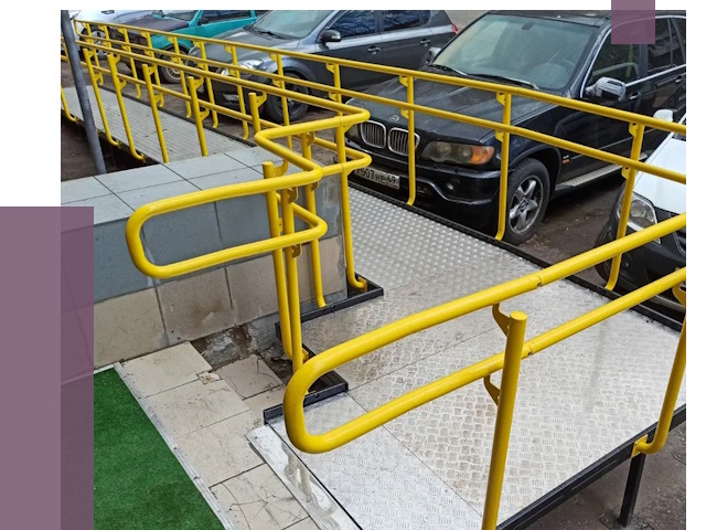 Стационарные пандусы в Дубне от 12251 руб. | ПРОЛЁТ-Дбн