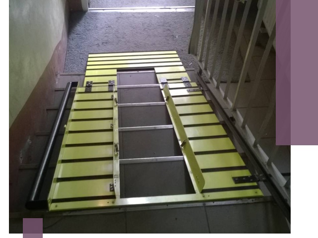 Профессиональный монтаж пандуса в подъезд в Дубне