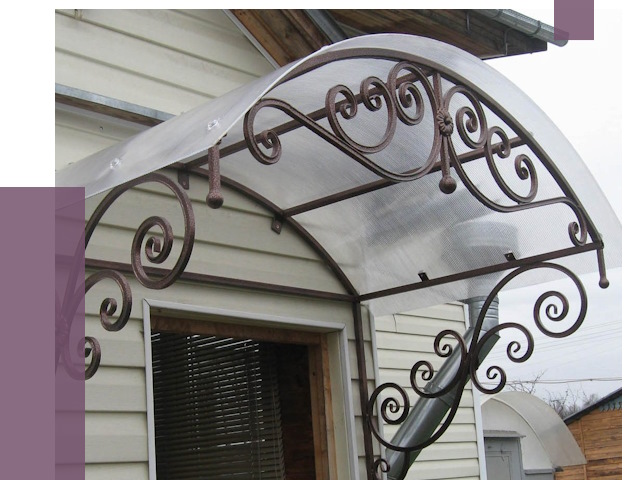 Изготовление козырьков в Дубне от 7350 руб. — заказать | ПРОЛЁТ-Дбн