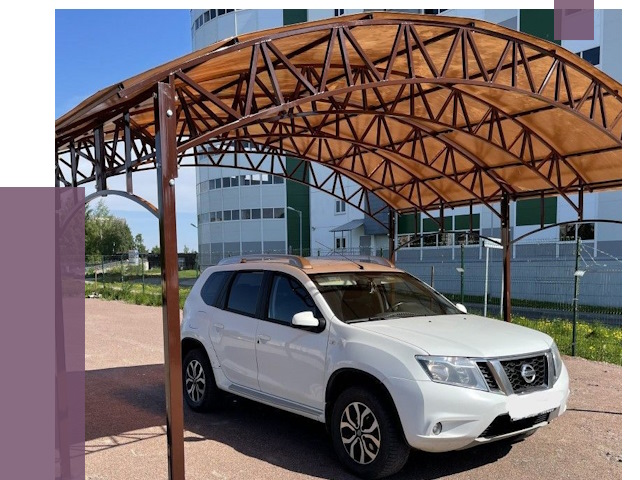 Недорогие навесы в Дубне от 42878 руб. | ПРОЛЁТ-Дбн