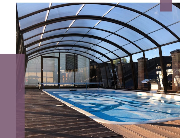 Навесы для бассейна в Дубне от 16743 руб. под ключ | ПРОЛЁТ-Дбн