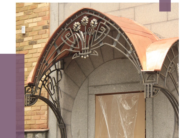 Арочные козырьки в Дубне от 14548 руб. 