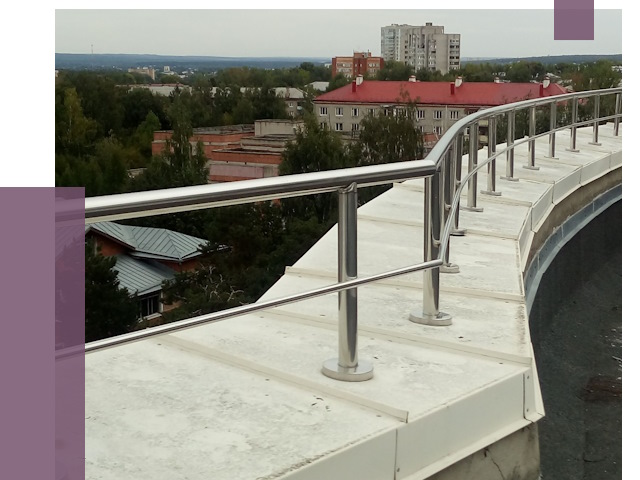 Парапеты и ограждения кровли в Дубне от 4951 руб. 