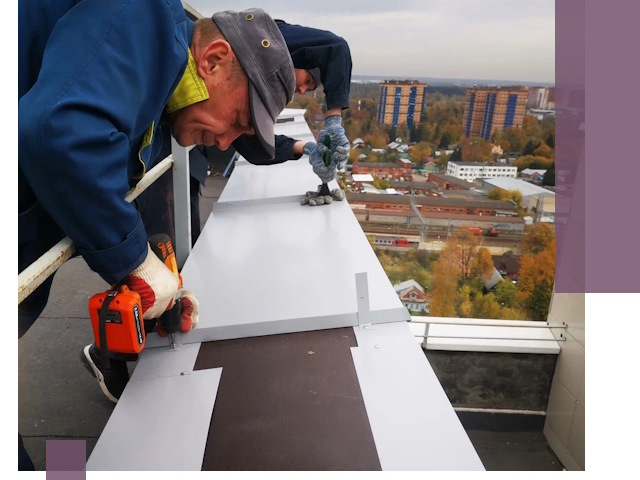 Монтаж парапетов в Дубне — установка прочных металлических ограждений