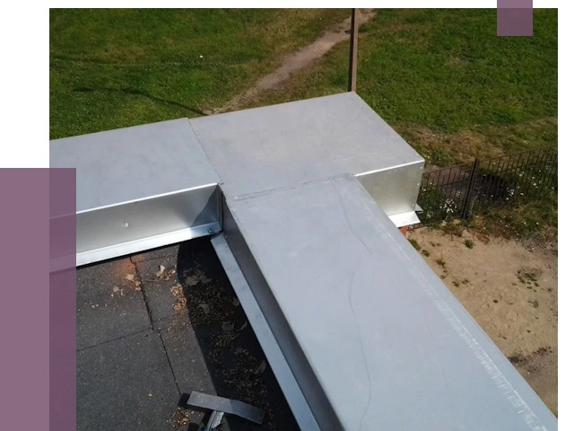 Оцинкованные парапеты в Дубне от 8014 руб.  | ПРОЛЁТ-Дбн