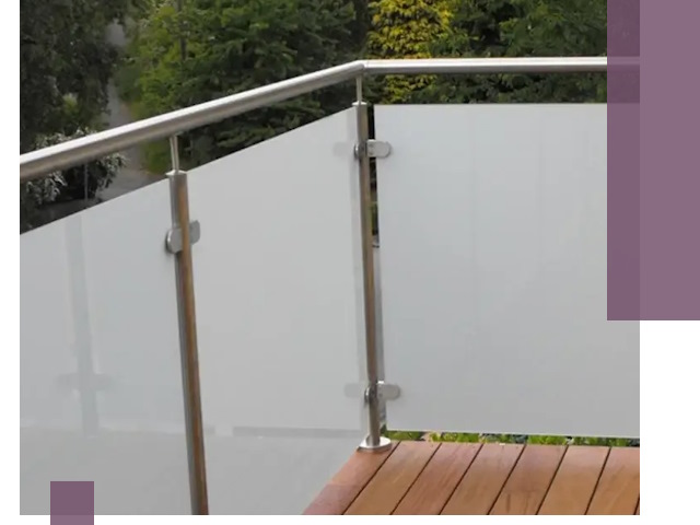 Алюминиевые парапеты для балконов и террас в Дубне