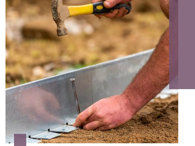 Монтаж металлических бордюров в Дубне быстро и качественно