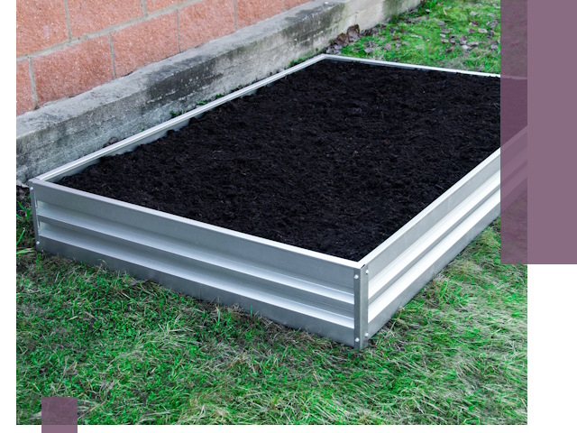 Металлические бордюры для грядок в Дубне: прочность и аккуратность