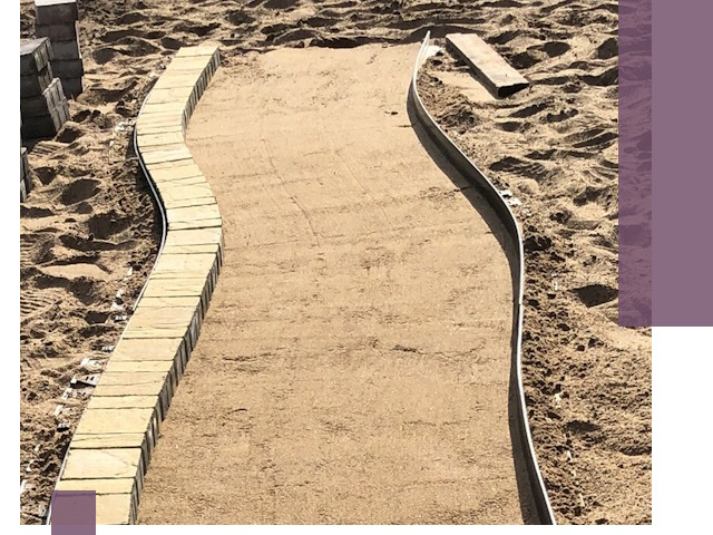 Металлические бордюры для тротуаров в Дубне — прочные и долговечные