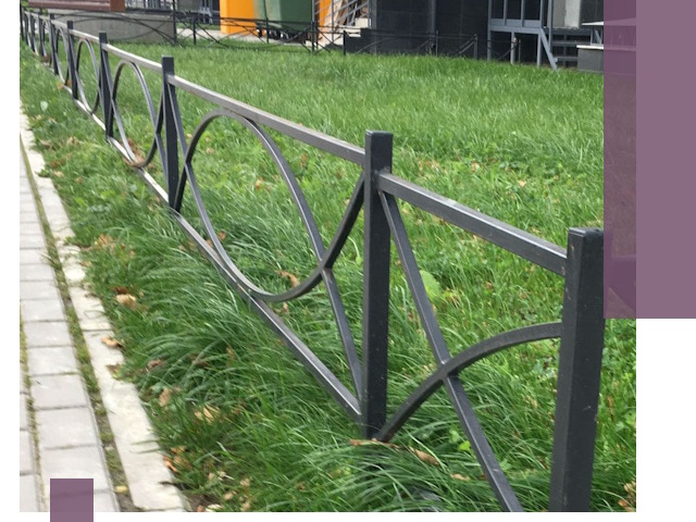 Газонные ограждения из металла в Дубне — монтаж и продажа