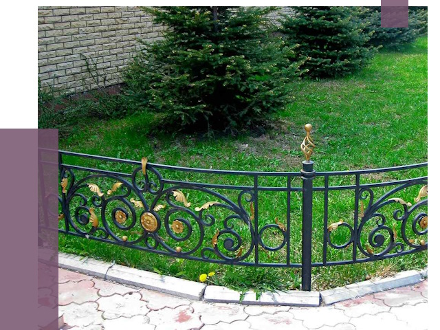 Кованые газонные ограждения в Дубне от 7606 руб. — ПРОЛЁТ-Дбн