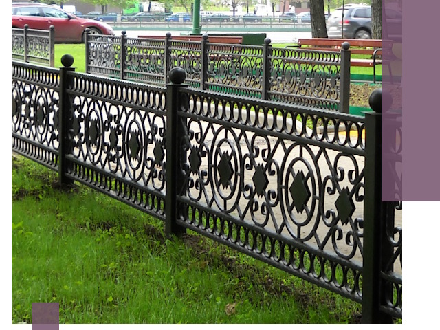 Секционные газонные ограждения под ключ в Дубне