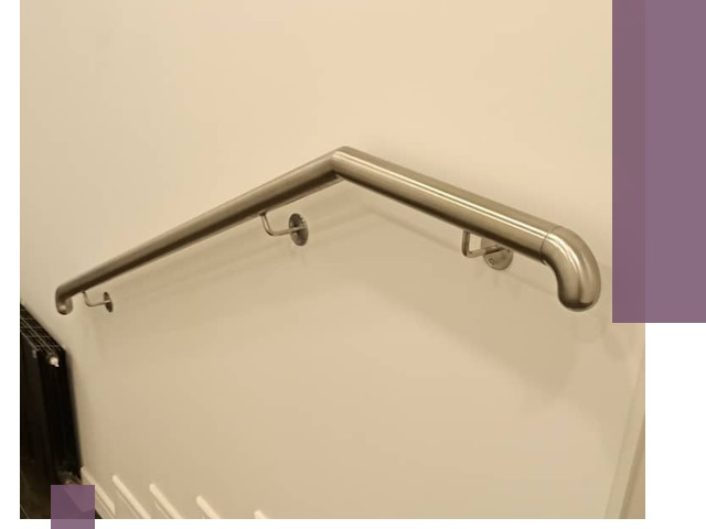 Изготовление пристенных поручней в Дубне под ключ за сроки