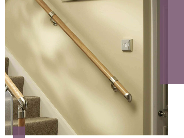 Монтаж пристенных поручней профессионально в Дубне